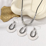 Classy Dragon Bohemian Retro Fan-shaped Fashion Necklaces Aaria Tees