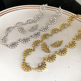 Studded Hollow Round Medieval Personality Fashion Suit Light Luxury Necklaces Aaria Tees