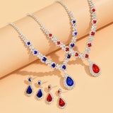 Special Price Fashion High-grade Crystal Gem Necklaces Aaria Tees