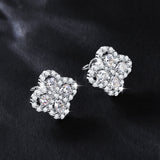 Women's Luxury High-grade Fashion Sterling Sier Four Leaf Necklaces Aaria Tees