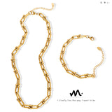 Hip Hop Trend Fashion Design U-shaped Vachette Clasp Personalized Light Necklaces Aaria Tees
