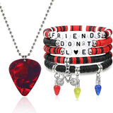 Versatile Friends Don't Lie Strange Alloy Necklaces Aaria Tees