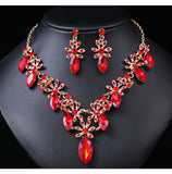 Women's Source High Profile Retro Luxury Crystal Banquet Formal Dress Necklaces Aaria Tees