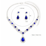 Special Price Fashion High-grade Crystal Gem Necklaces Aaria Tees