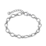 Women's Thick Type Round Cuban Link Chain Gold Plated Titanium Necklaces Aaria Tees