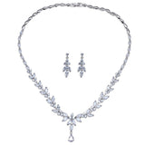 Fashionable Simple Elegant Long Horse Eye Water Necklaces Aaria Tees