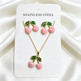 Stainless Steel Enamel Titanium Fashion Personality Necklaces Aaria Tees