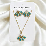 Stainless Steel Enamel Titanium Fashion Personality Necklaces Aaria Tees