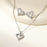 Women's Clover Diamond In The Debris Butterfly Necklaces Aaria Tees