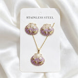 Stainless Steel Enamel Titanium Fashion Personality Necklaces Aaria Tees