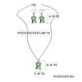 Women's Li Cute Fun Simple Little Dinosaur Personalized Necklaces Aaria Tees