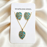 Stainless Steel Enamel Titanium Fashion Personality Necklaces Aaria Tees