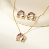 Women's Clover Diamond In The Debris Butterfly Necklaces Aaria Tees