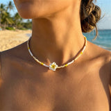 Women's Seaside Vacation Style Polymer Clay For Necklaces Aaria Tees