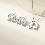 Women's Clover Diamond In The Debris Butterfly Necklaces Aaria Tees