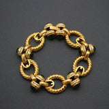 No Standard Green Colored Glaze Link Necklaces Aaria Tees