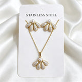 Stainless Steel Enamel Titanium Fashion Personality Necklaces Aaria Tees