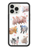 Little Piggies iPhone Case Aaria Tees
