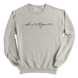 Shield Republic Duck Camo Script (Front) Aaria Tees