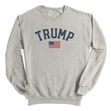 Trump American Flag 2024 (Front) Aaria Tees