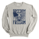 Freedom Repeated Eagle (Front) - Aaria Tees Aaria Tees