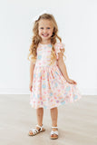 Off to the Circus Flutter Sleeve Twirl Dress - Aaria Tees Aaria Tees