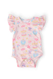 Off to the Circus S/S Flutter Bodysuit - Aaria Tees Aaria Tees