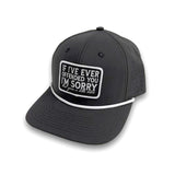 If I’ve Ever Offended You Woven Patch Hat Aaria Tees