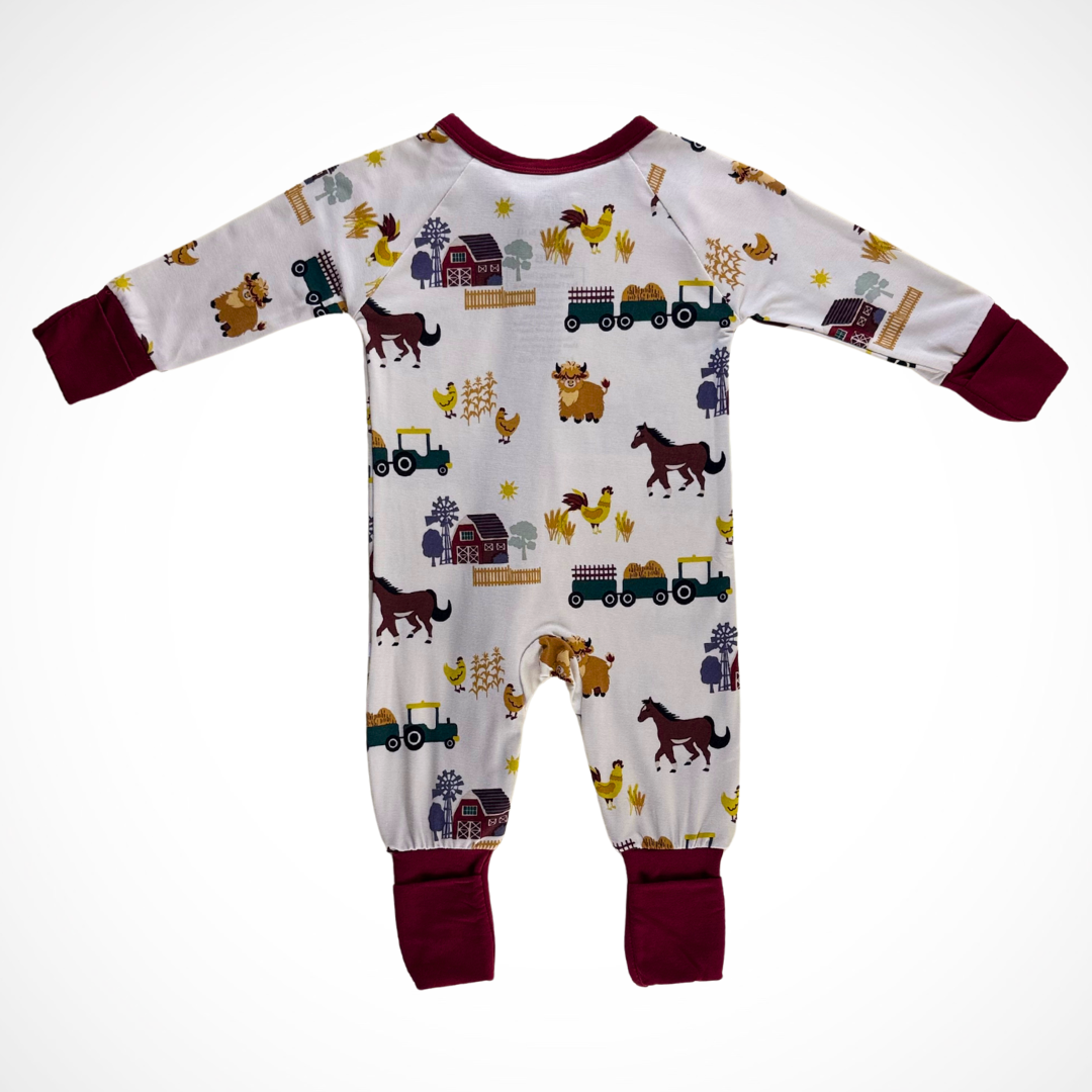 On the Farm Pajama | Bamboo - Aaria Tees Aaria Tees