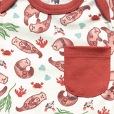 Otter Bodysuit and Shorts | Organic Pima Cotton - Aaria Tees Aaria Tees