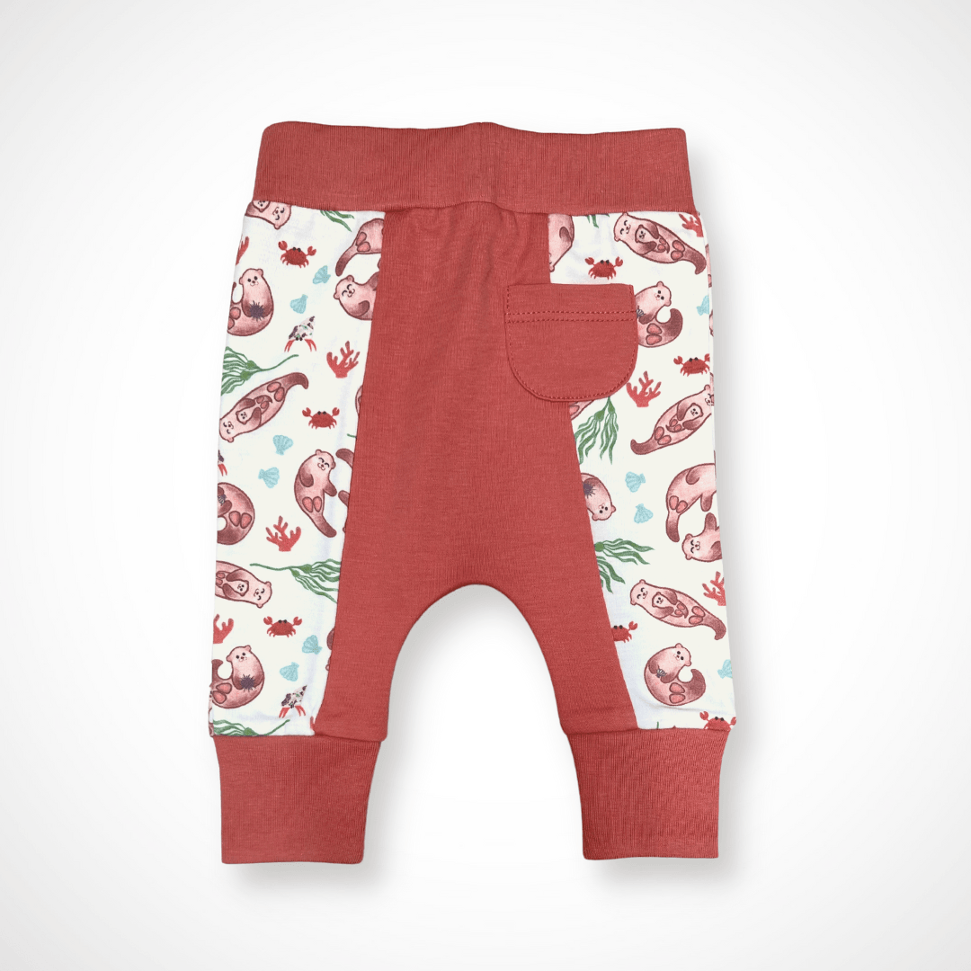 Otter Long Sleeve Bodysuit and Pant | Organic Pima Cotton - Aaria Tees Aaria Tees