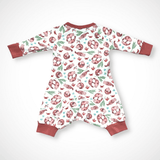 Otter Kimono Long Sleeve Romper | Organic Pima Cotton - Aaria Tees Aaria Tees