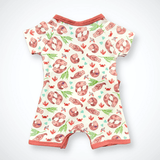 Otter Kimono Shorty Romper | Organic Pima Cotton - Aaria Tees Aaria Tees