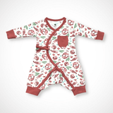 Otter Kimono Long Sleeve Romper | Organic Pima Cotton - Aaria Tees Aaria Tees