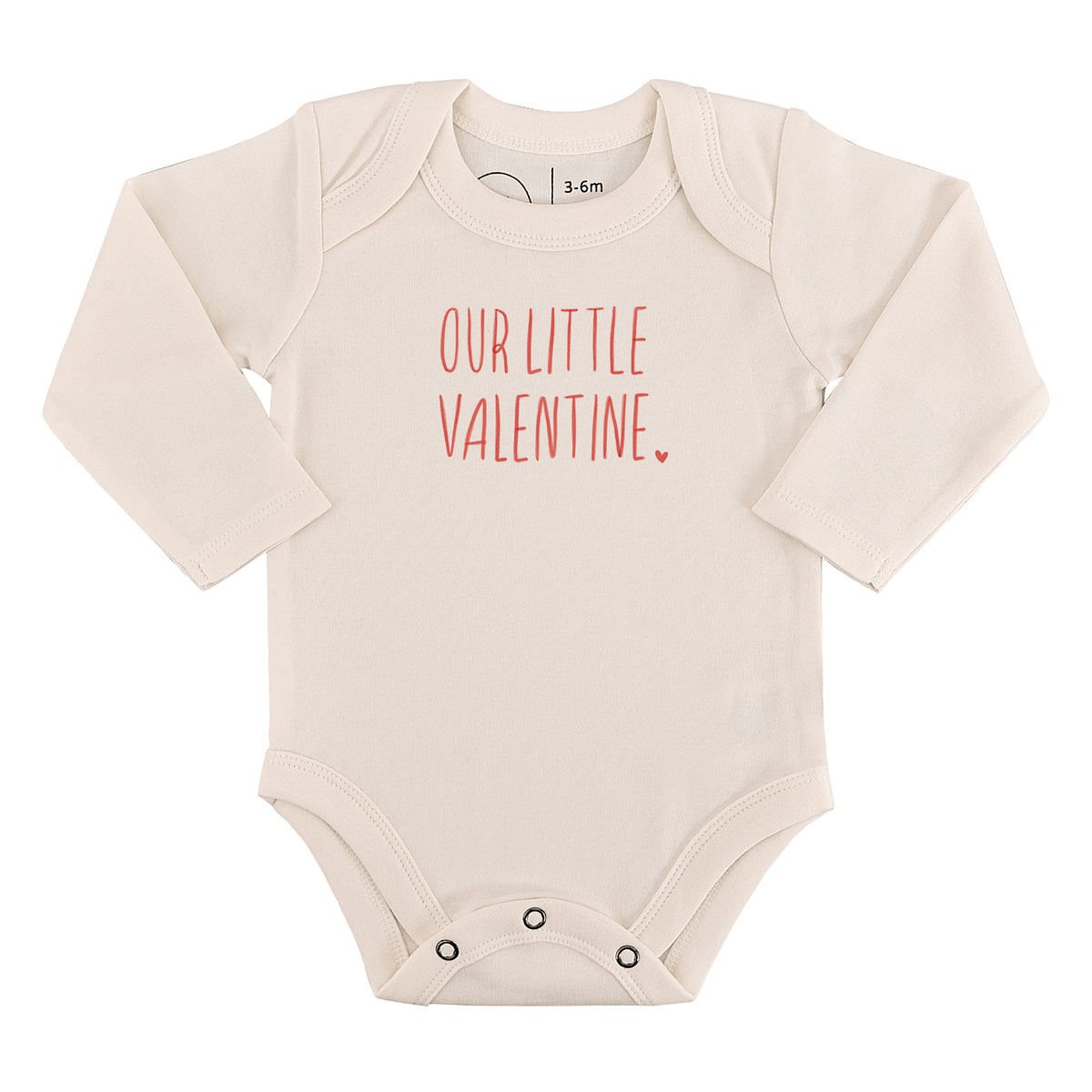 long sleeve graphic bodysuit | little valentine - Aaria Tees