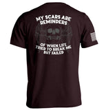 My Scars Are Reminders - Aaria Tees Aaria Tees