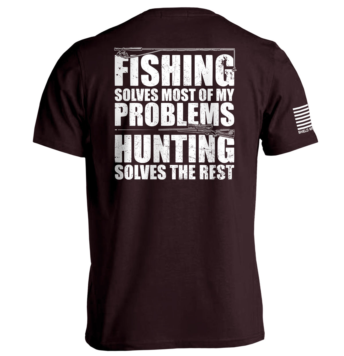 Fishing Solves Most Of My Problems - Aaria Tees Aaria Tees
