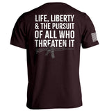 Life, Liberty & The Pursuit Aaria Tees