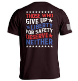 Those Who Give Up Liberty For Safety Aaria Tees
