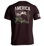 America Eagle Western Aaria Tees