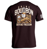 Drink Bourbon Defend Freedom Aaria Tees