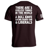 There Are 3 Useless Things In This World - Aaria Tees Aaria Tees