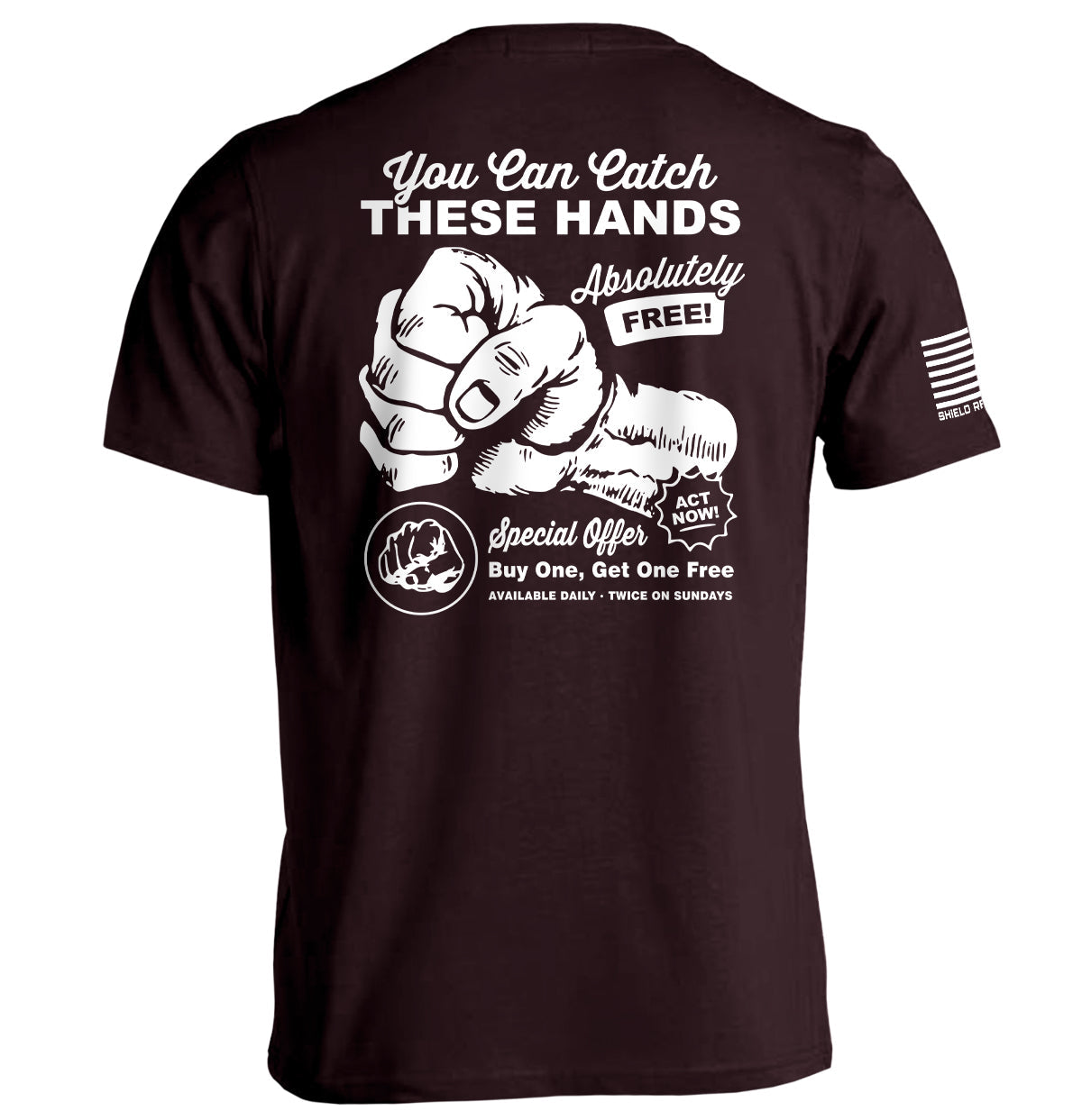 You Can Catch These Hands - Aaria Tees