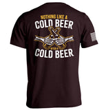 Nothing Like A Cold Beer After A Cold Beer - Aaria Tees Aaria Tees
