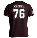 We the People 76 Jersey Aaria Tees