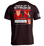 Signs of a Stroke Aaria Tees