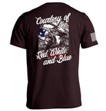 Courtesy Of The Red, White, And Blue Aaria Tees