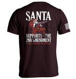 Santa Supports the 2nd Amendment - Aaria Tees Aaria Tees
