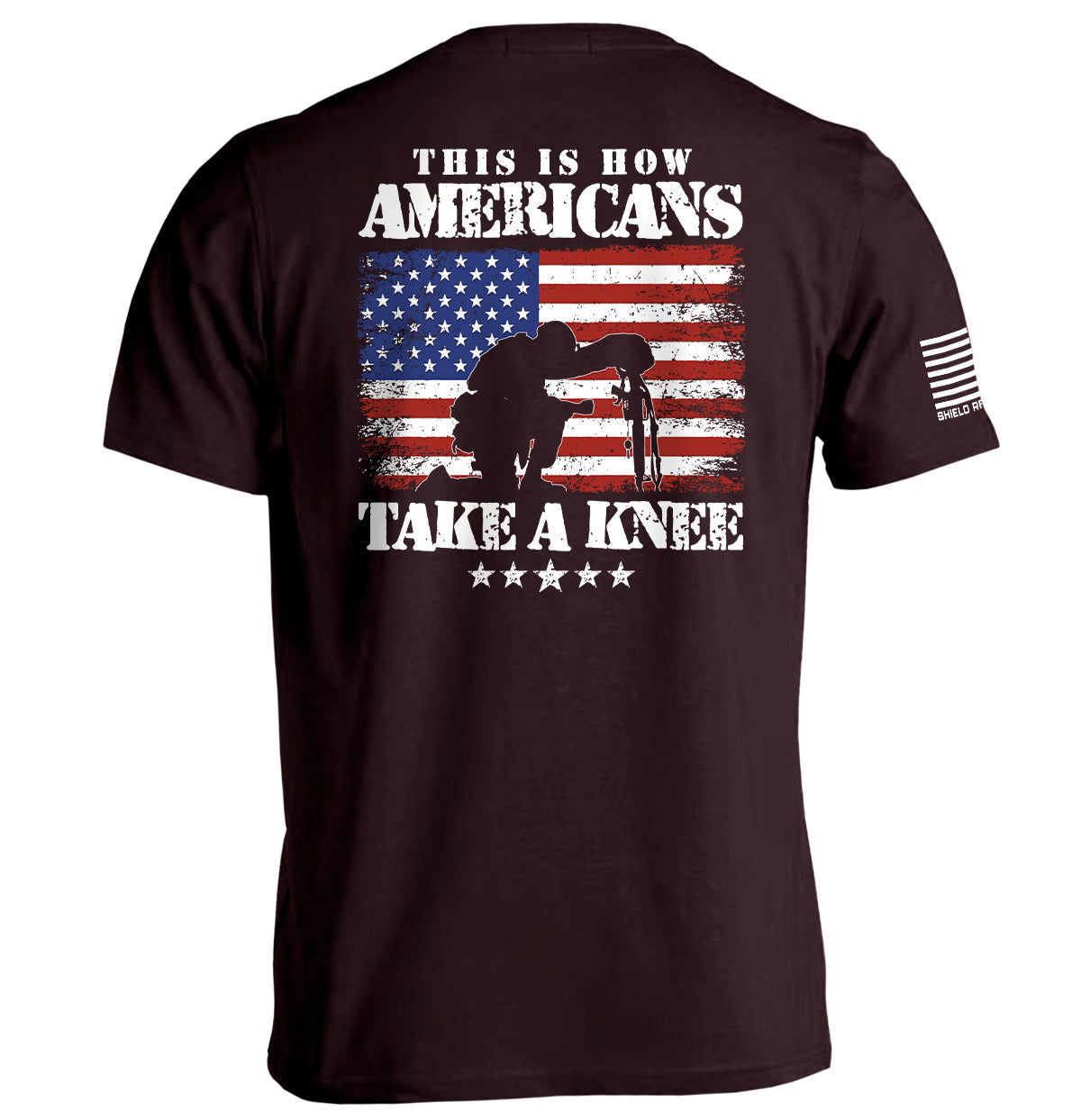 This Is How Americans Take A Knee - Aaria Tees Aaria Tees