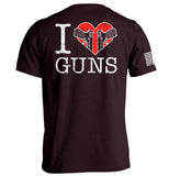 I Love Guns - Aaria Tees Aaria Tees